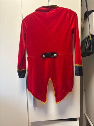 Disfraz Chaqueta Domador Circo Rojo talla 9-10