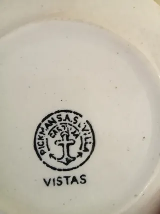 Antiguas Tazas Pickman Porcelana