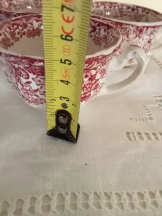 Antiguas Tazas Pickman Porcelana