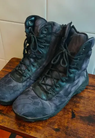 Botas de camuflaje caña alta