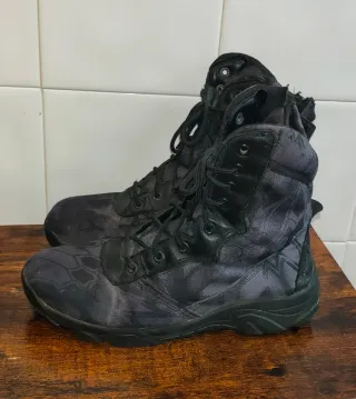 Botas de camuflaje caña alta