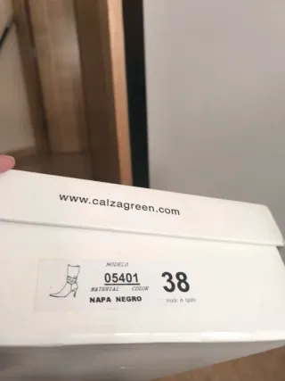 Botas de piel negras