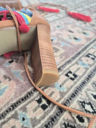 Tacchi a strisce nuovi T 39,5