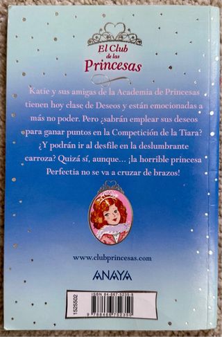 Lote libros El Club de las Princesas (2-6)