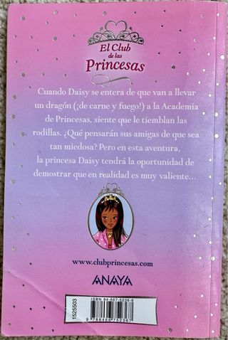 Lote libros El Club de las Princesas (2-6)