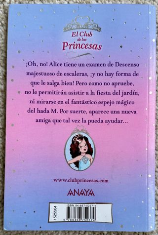 Lote libros El Club de las Princesas (2-6)