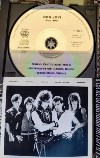 2 Cds Cd Bon Jovi Slippery When Wet / Bon Jovi