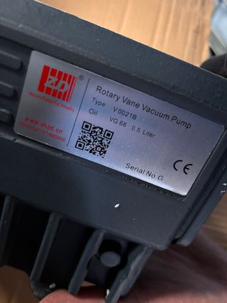 Bomba de Vacío Industrial Profesional 20m³/ V0021B