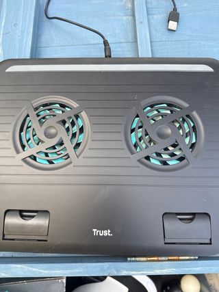 Ratón Gaming Óptico Negro Ventilador pack 2x1