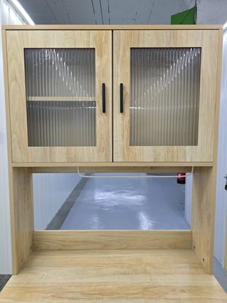 Alacena cocina Aosom madera 80x40x184.5 cm