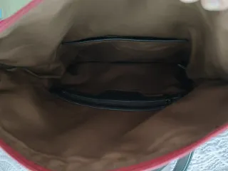 Bolso Pepe Jeans granate estampado floral