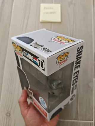 Funko Pop 78 Snake Eyes Timber G.I Joe Exclusive