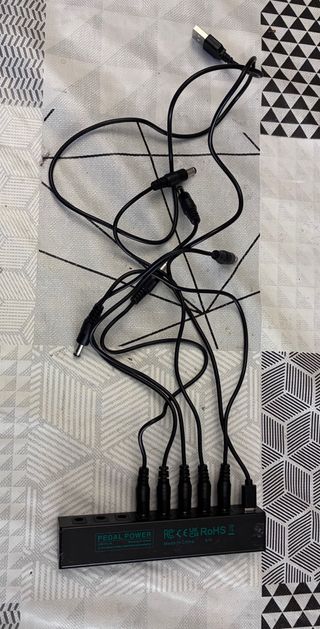 M-Wave Pedal Power Fuente Alimentación Guitarra