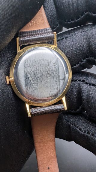 Orologio Eberhard & Co Placcato Oro Data