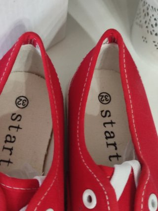 Scarpe Start Sport rosse nr 32