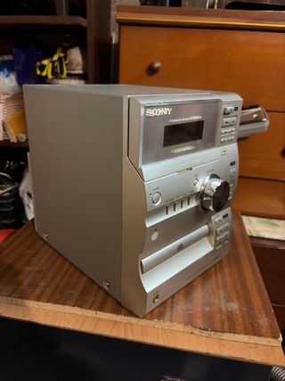 Minicadena Sony CMT-CP1 Plata