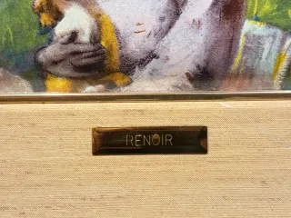 Reproducción Renoir Esmalte Marco