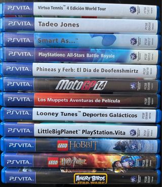 Juegos PS Vita 10€/unidad