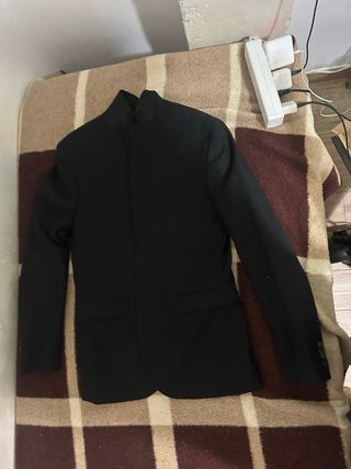 Traje H&M Slim Fit Negro Talla 33