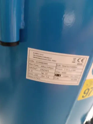 Compresor de aire vertical 50 l ABAC