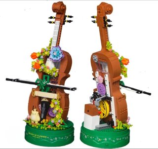 Bloques Violín Musical 833 Piezas