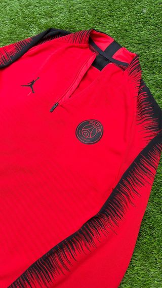 Sudadera Jordan PSG Roja y Negra