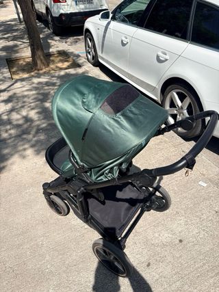 Carro de bebé urbano 3 en 1 Verde