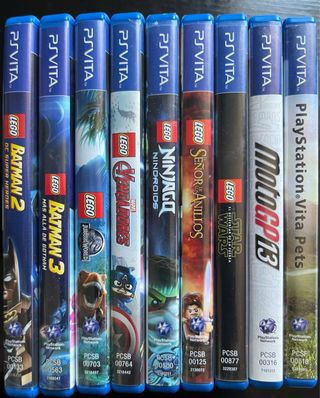Juegos PS Vita 7€/unidad