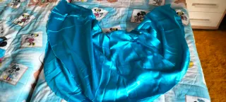 Falda azul baile niña 120 cm