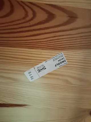 Silla madera Ikea Ingolf
