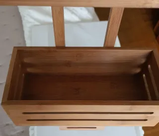 Estantería de bambú de 3 niveles