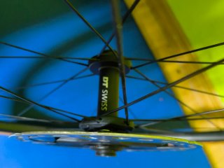 Ruedas Carbono DT Swiss escaladoras tope de gama.