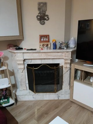 Mármol chimenea