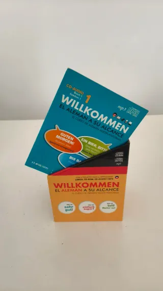 Curso Alemán Willkommen Libros + CDs