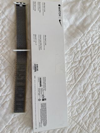 Correa Apple Watch Nike Sport Loop Summit White