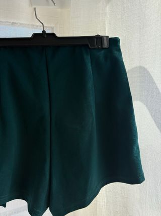 Falda pantalón verde Talla S