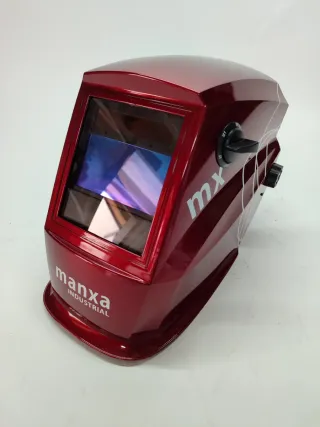 Mascara Soldar Roja Industrial