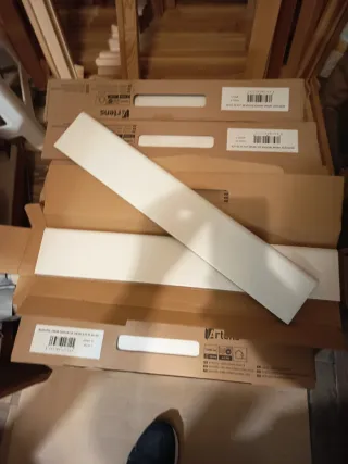 Zócalos Porcelánicos Blancos