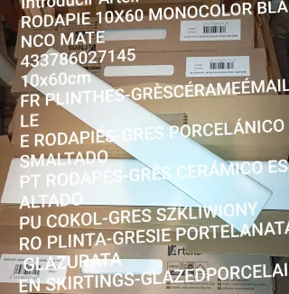 Zócalos Porcelánicos Blancos