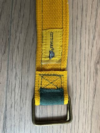 Cinturón Cutty Sark Amarillo y Verde