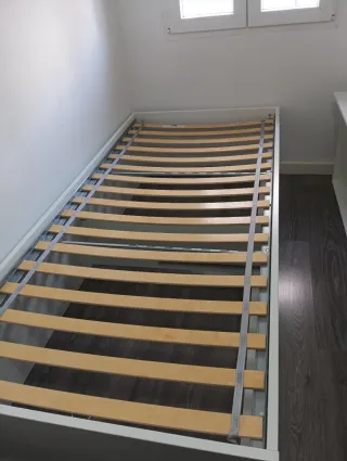 Cama Ikea 90x200 con cajones