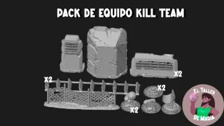 Pack Equipamiento Kill Team