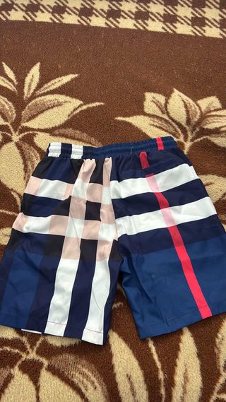Pantalón Burberry Cuadros Azul Multicolor