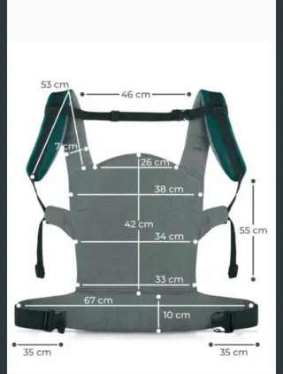 Mochila Portabebés Kinderkraft Diseño Geométrico