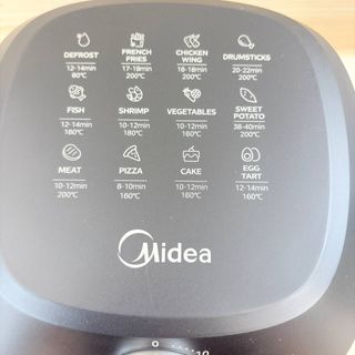 Midea Freidora de Aire 2L 10 Programas Automáticos