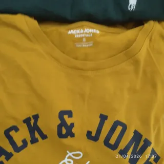 Lote 3 Camisetas Jack & Jones Talla S