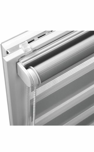 Estor enrollable 45x150 cm gris claro