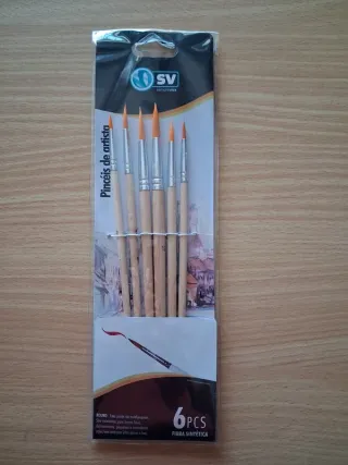 Kit Pintura Acrílica Derwent Academy + Pincéis