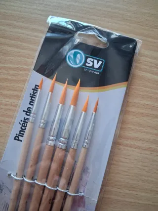 Kit Pintura Acrílica Derwent Academy + Pincéis