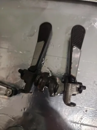 Lote cambio marchas Simplex bici clásica